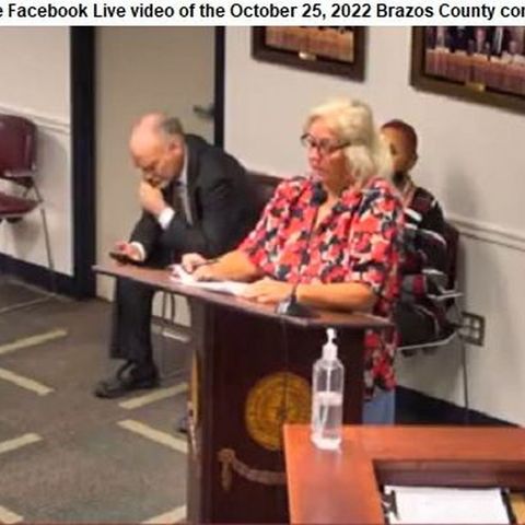 Brazos County commissioners hear again from the mother of a jail inmate