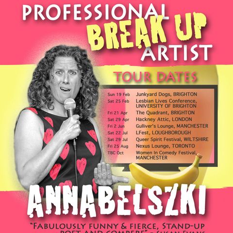 FLL - It's @annabelski live about her @womenincomedyuk gig