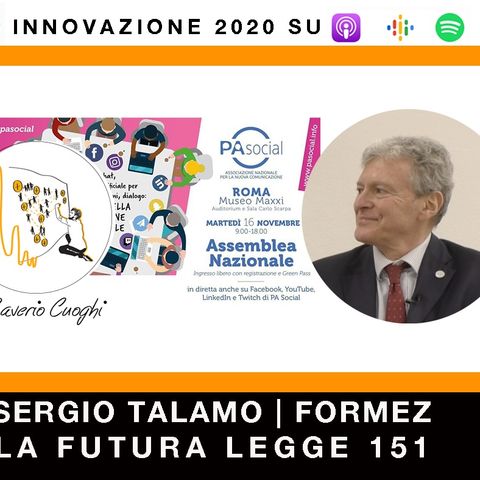 Sergio Talamo | Formez | La Legge "151" - Pa Social Assemblea 2021