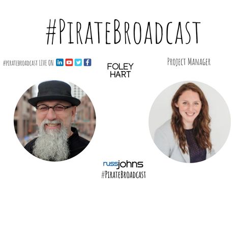 Catch Foley Hart on the PirateBroadcast