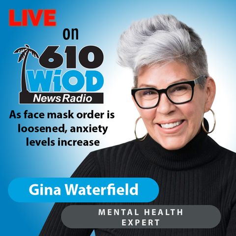 Face mask anxiety surfacing for some || 610 WIOD Miami, Florida || 5/24/21