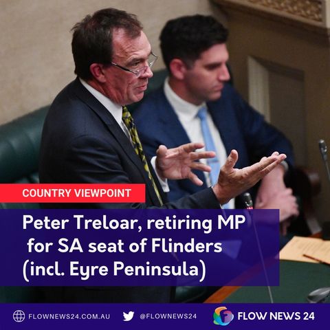 Retiring Flinders MP Peter Treloar on replacing him with Mayor Sam Telfer