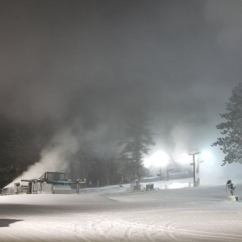 Perfect Weather For Snowmaking At Nashoba Valley Ski Area