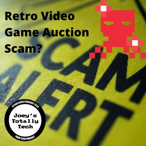 Retro Video Game Auction Scam?