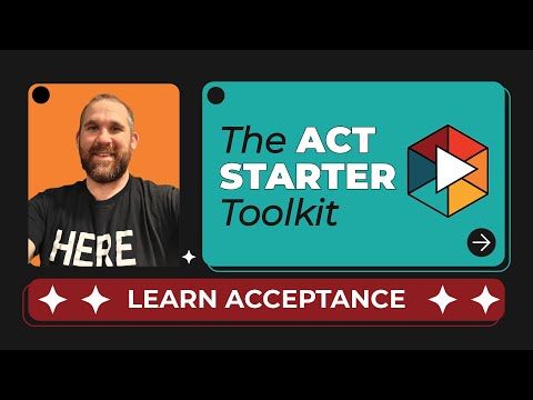 Acceptance Exercise "Dropping Anchor"