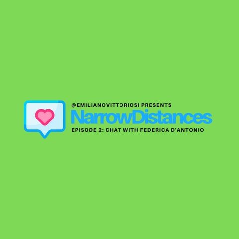 #02 Narrow Distances - Chat with @imreadingyourbook Federica D'Antonio