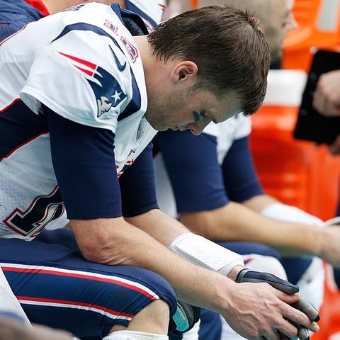 Tom Brady Agitated During Westwood One Interview After Patriots Loss