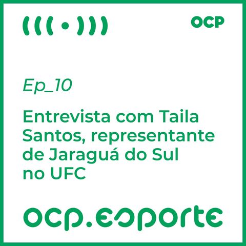 Entrevista com Taila Santos, representante de Jaraguá do Sul no UFC