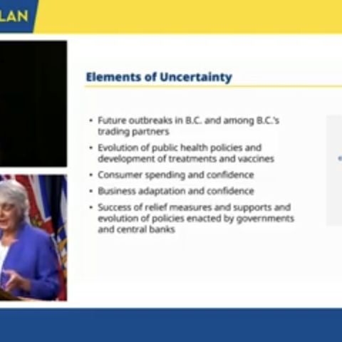 Policy and Right BC Economic Restart Carole James July 14