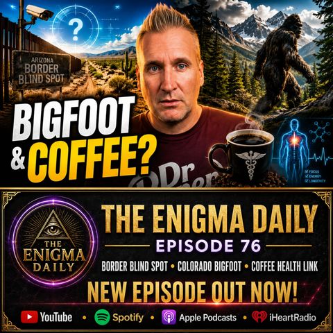 Border Blind Spot, Colorado Bigfoot & Coffee’s Strange Health Link!