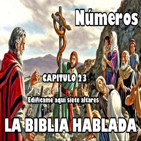Números Capitulo 23. Edifícame aquí siete altares