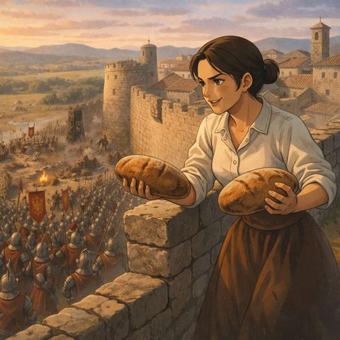 Defending A Town With Just Two Loaves Of Bread