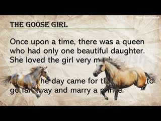 39. Learning English through story - An amazing story - The Goose Girl - Interesting Story