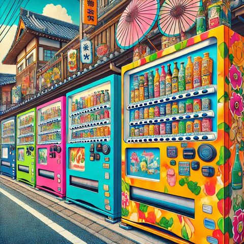 Ever wonder why vending machines are so wildly popular in Japan?