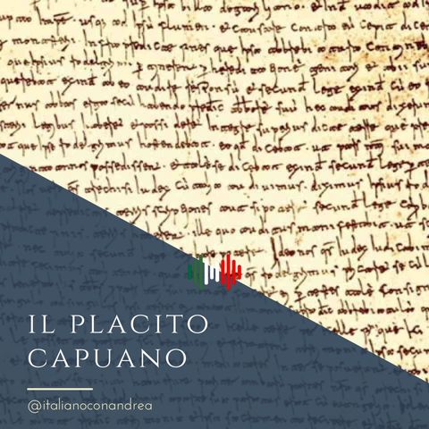 319. STORIA DELL'ITALIANO: Il Placito Capuano