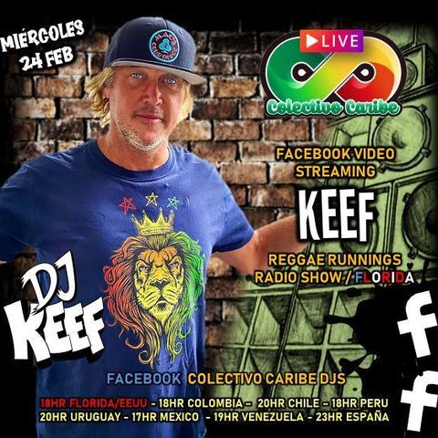 Dj Keef  Colectivo Caribe DJ Vinyl Mix LIVE