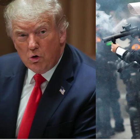 Trump says shoot BLM Protesters