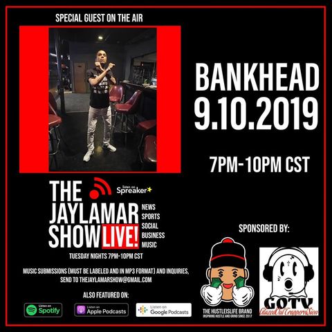 Bankhead LIVE On TheJayLamar Show Live, Talks Battle Rap