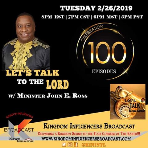 Let's Talk to the LORD with Minister John Ross