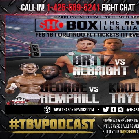 ☎️ Jamaine Ortiz vs. Nahir Albright🔥 Paul Kroll vs. Marquis Taylor ShoBox Live Fight Chat❗️