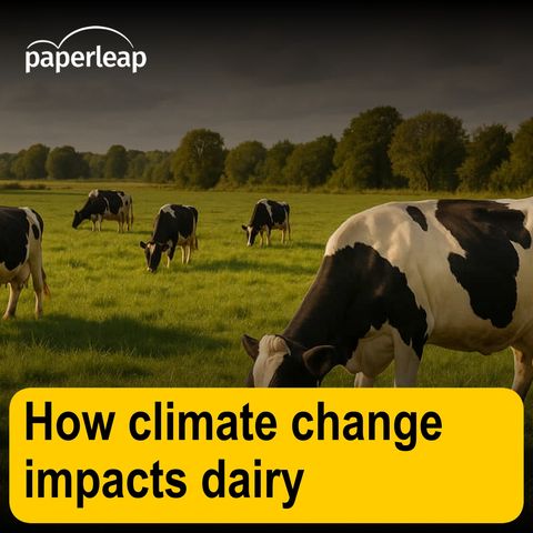 How climate change impacts dairy
