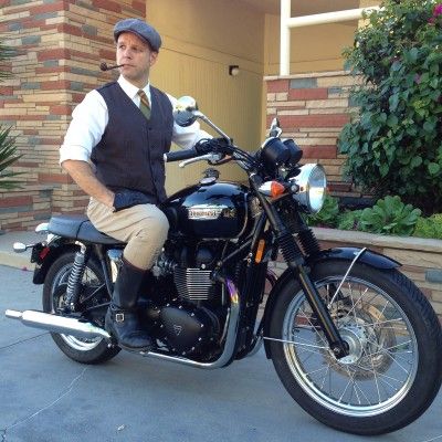 Rich Iott is Riding Dapper for a cause.