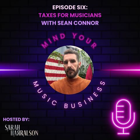 Sean Connor- Taxes for Musicians