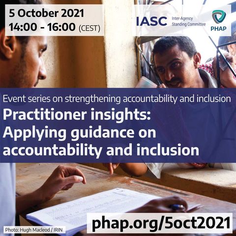 Practitioner insights: Applying guidance on accountability and inclusion