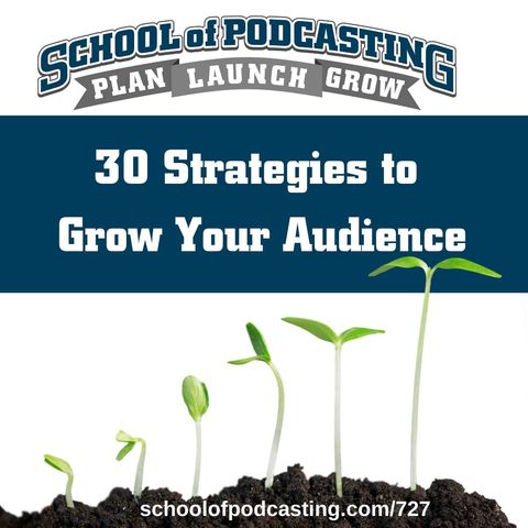 30 Strategies To Grow Your Podcast Audience