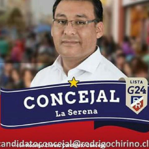 Rodrigo Chirino /Municipales 2016 / Lista G-24