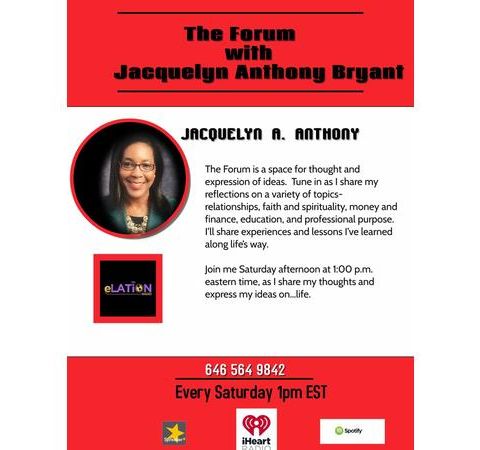 The Forum with Jacquelyn Anthony