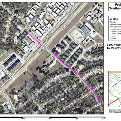 College Station city council awards a sidewalk construction contract after a 30 minute discussion