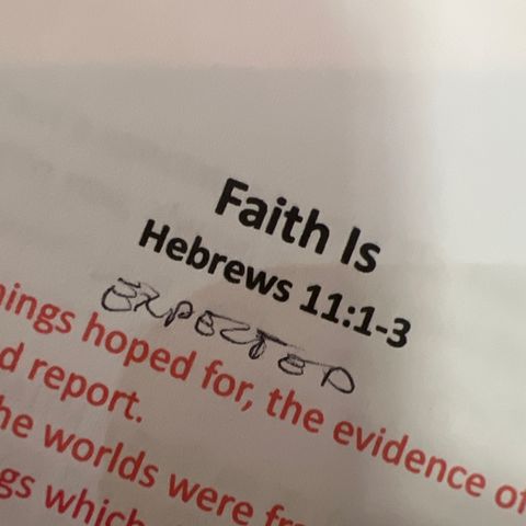 Episode 502 - Faith Is Hebrews 11:1-3