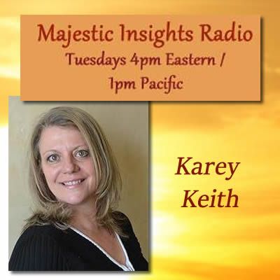 Majestic Insights Radio with Karey Keith - Success for Life&#039;s Transitions: Visibility Vessel with Astra Spider