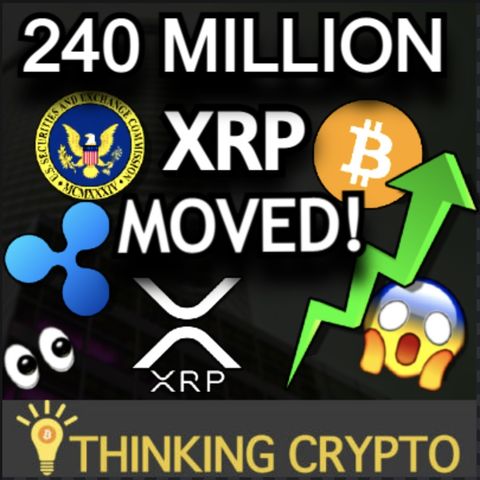 240 Million XRP Moved, XRP CBDCs, SEC Ripple No Settlement & $25B Asset Manager Buying Bitcoin