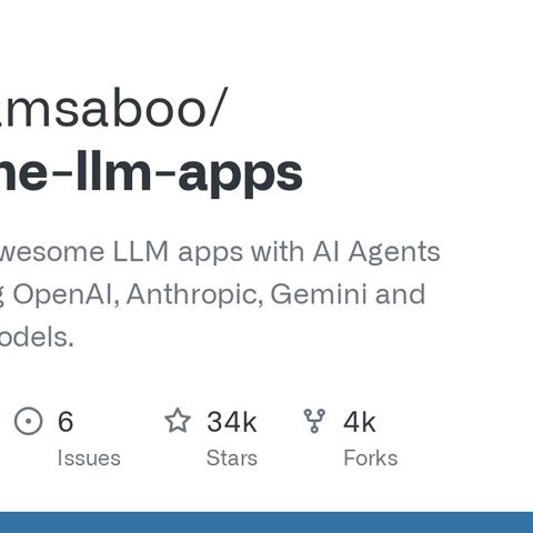 GitHub - Shubhamsaboo/awesome-llm-apps: Collection of awesome LLM apps ...