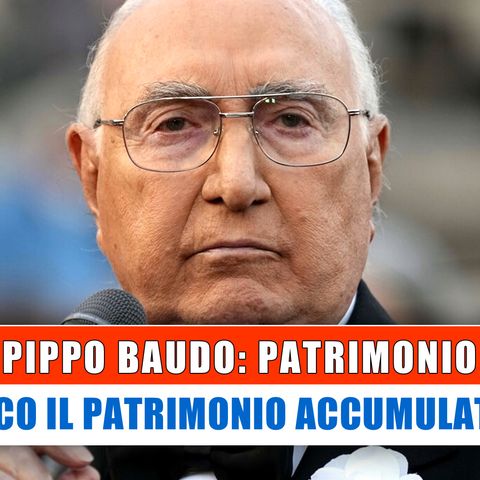 Pippo Baudo, Guadagni: Ecco Il Patrimonio Accumulato!