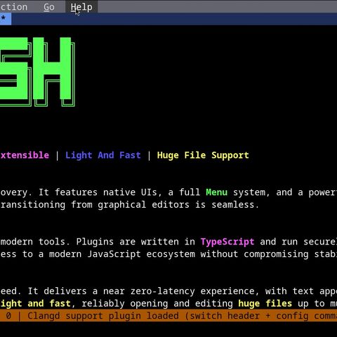 GitHub - sinelaw/fresh: Text editor for your terminal: easy, powerful ...