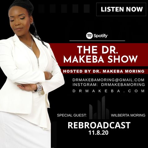 REBROADCAST - THE DR MAKEBA SHOW (BACK TO THE BASICS SERIES) :: SPECIAL GUEST:  WILBERTA MORING
