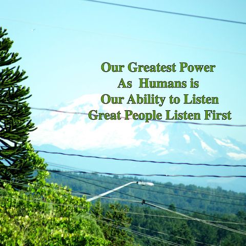 Help Us Men To Listen