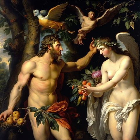 #ConferenzeDavideAssael: Adamo ed Eva, la parola scolpita