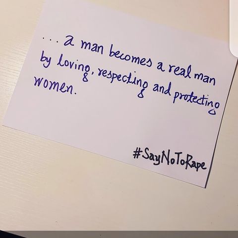 #saynotorape and violence