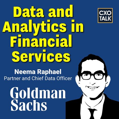 Data and Analytics at Goldman Sachs