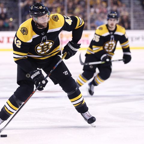 Joakim Nordstrom Turns Benching into Positive with First Bruins Goal