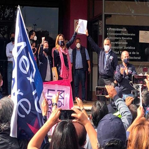 Zavala y Calderón impugnan ante INE la negativa de registro de México Libre