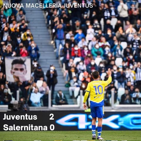 Juventus - Salernitana: gol e adios di Paulo.