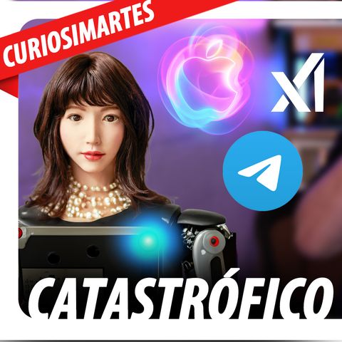 ⚠️ CuriosiMartes 198: ¡Apocalipsis Tech! Apple "Glowtime", CEO de Telegram Preso y Robots Humanos 😱