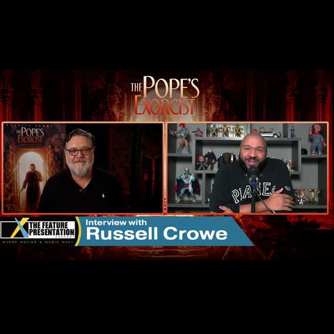Russell Crowe Talks Embodying His Character In The Movie "The Pope's Exorcist"