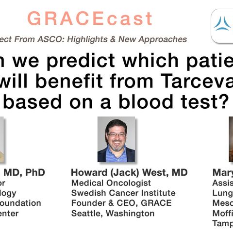 Can we predict which patients will benefit from Tarceva based on a blood test?