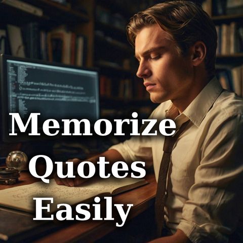 Implement these techniques for memorizing quotes